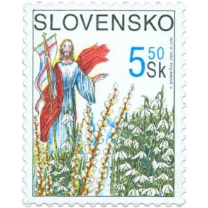 0258 - Velikonočn&iacute; zn&aacute;mka 2002