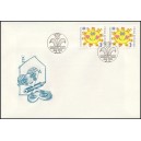 0088 FDC - Slun&iacute;čko s domečky﻿