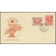 0527-528 FDC (série) - Československý Červený kříž
