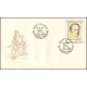 2461-2465 FDC (série) - Umění 1980