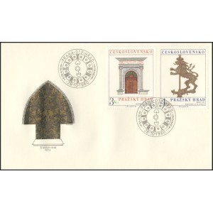 2455-2456 FDC (série) - Pražský hrad