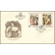 2334-2335 FDC - Světová výstava poštovních známek PRAGA 1978