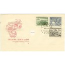0818-0820 FDC - Propagace čs. výrobků, Škoda, strojírenství