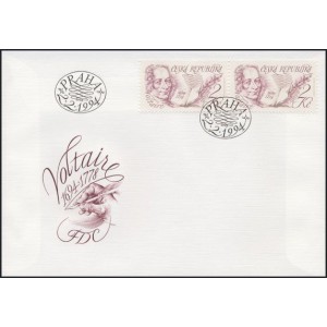 0032-33 FDC (série) - Výročí osobností - UNESCO