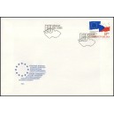 0063 FDC - Vlajky ČR a EU
