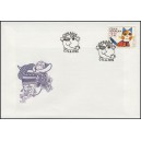 0080 FDC - Dětem - Kočka