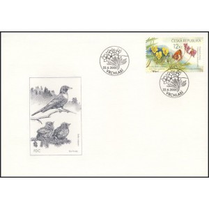 0439-442 (série FDC) - Chráněná fauna a flora Krkonoš