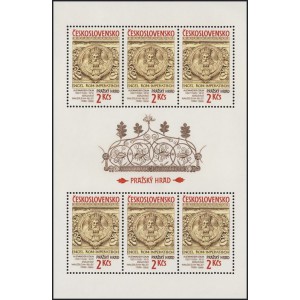 2894-2895 (série aršíků) - Pražský hrad