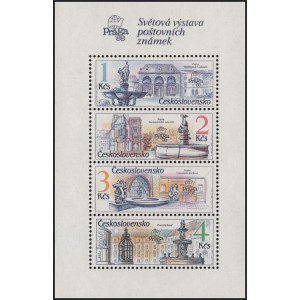 2851A (aršík) - Pražské fontány - Praga 88