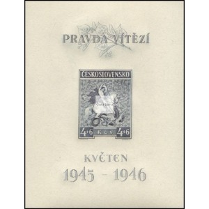0435A (aršík, typ I) - 1. výročí Květnového povstání, typ I
