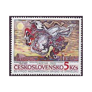 2763 - 50. výročí Interbrigád ve Španělsku