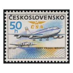 2743 - 50 let linky Praha - Moskva