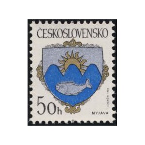 2733-2735 (série) - Znaky československých měst