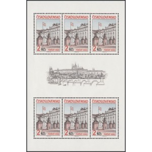 2717-2718A (série aršíků) - Pražský hrad