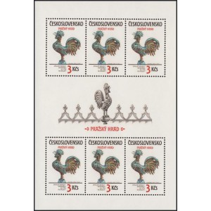 2654-2655A (série aršíků) - Pražský hrad