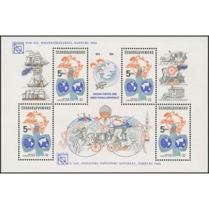 2653A (aršík) - Salón filatelie - Hamburg 1984