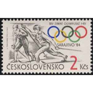 2629-2631 (série) - XIV. zimní OH Sarajevo 84