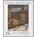0824 - Jakub Schikaneder: Ulice v zimě