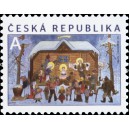 0828 - Vánoce - Josef Lada: Betlém v zimě