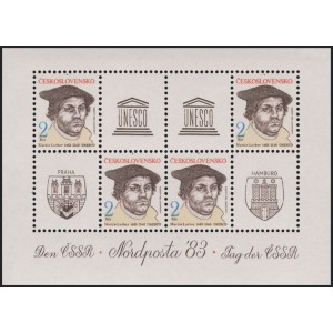 2613A (aršík) - Výstava NORDPOST 1983