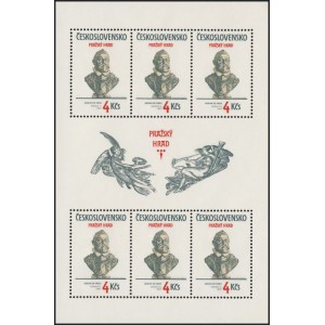 2598-2599A (série aršíků) - Pražský hrad 1983