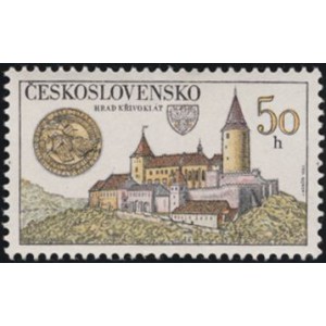 2545-2548 (série) - Poklady československých hradů a zámků