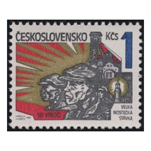 2529 - 50. výročí Mostecké stávky