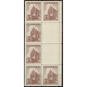 PČM 120-121 (série 8bloků pravý) - Chrám svatého Víta