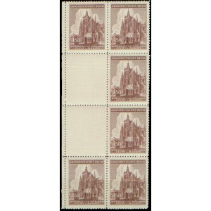 PČM 120-121 (série 8bloků levý) - Chrám svatého Víta