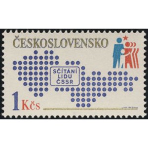 2454 - Sčítání lidu ČSSR