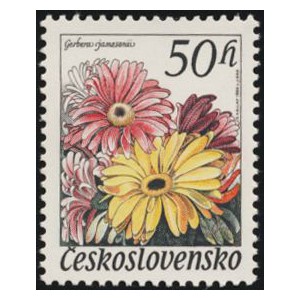 2445-2448 (série) - Květiny - Flóra Olomouc a Flóra Bratislava