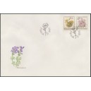 2990 a 2993 FDC - Chráněná květena