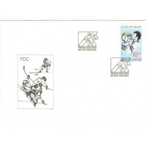 0641 FDC - MS v ledním hokeji Německo 2010 - zlatá medaile