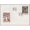 2994 FDC - Max Ernst: Život v domě