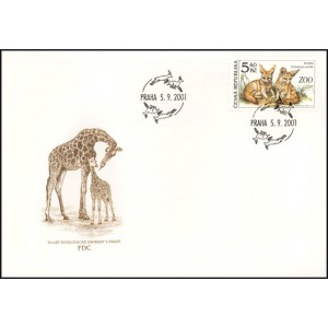 0300-303 FDC (série) - Ochrana přírody - zvířata v ZOO