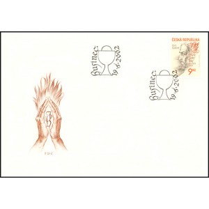 0325 FDC - Češi Evropě - Mistr Jan Hus