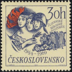 1778-1779 (série) - 25. výročí SNP a 25. výročí bojů o Duklu