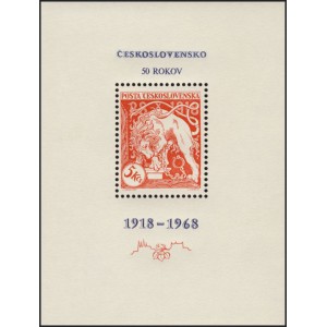 1721A (aršík) - 50. výročí vzniku Československa