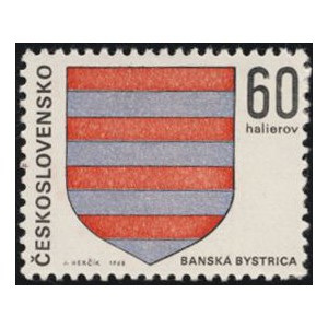 1709-1718 (série) - Znaky československých měst