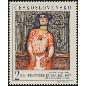 1686 - František Kupka: Herečka z kabaretu