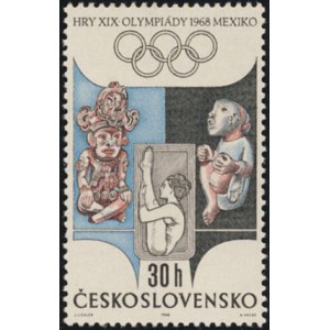 1671-1676 (série) - XIX. letní olympijské hry Mexico 1968