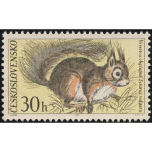 1637-1642 (série) - Zvířena slovenských přírodních rezervací