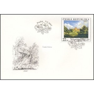 0533-535 FDC (série) - Umělecká díla na známkách