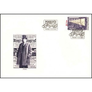 0524 FDC - 100 let od založení prvního kina Viktorem Ponrepem