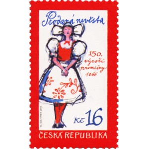 0887 - Prodaná nevěsta - 150. výročí od premiéry
