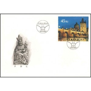 0519 FDC - Karlův most - Praga 2008