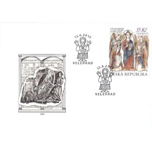 0767 FDC - 1150. výročí Cyrila a Metoděje