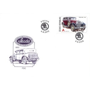 0779-780 FDC (série) - Česká auta - Škoda I