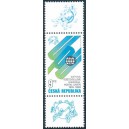 0225 KH2+KD1 - 125. výročí Světové poštovní unie (UPU)