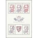 0476-0480A (aršík) - Dědiční králové z rodu Přemyslovců